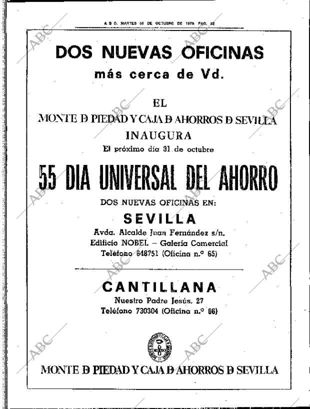 ABC SEVILLA 30-10-1979 página 38