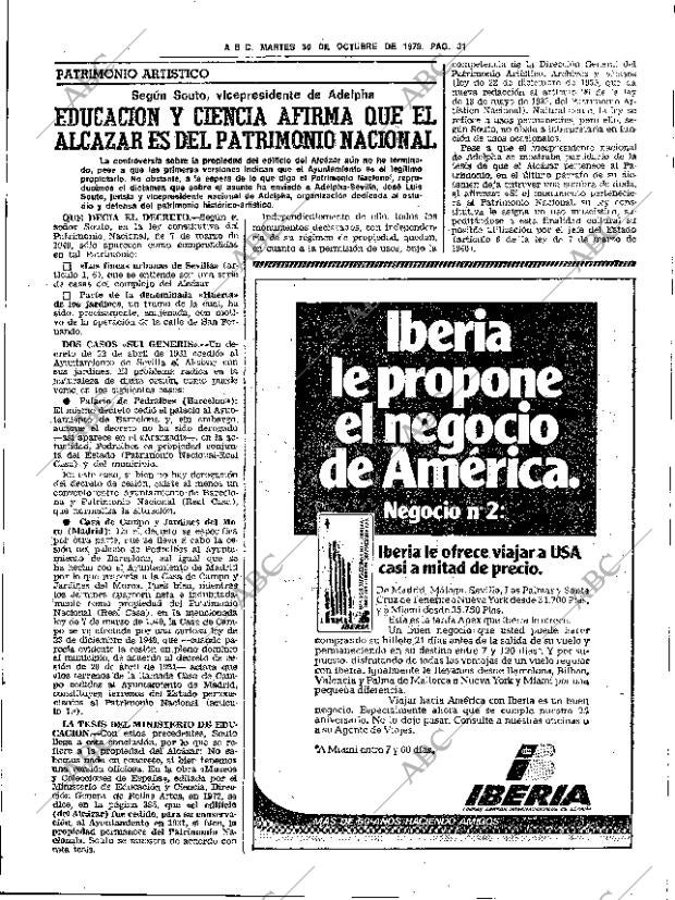 ABC SEVILLA 30-10-1979 página 47
