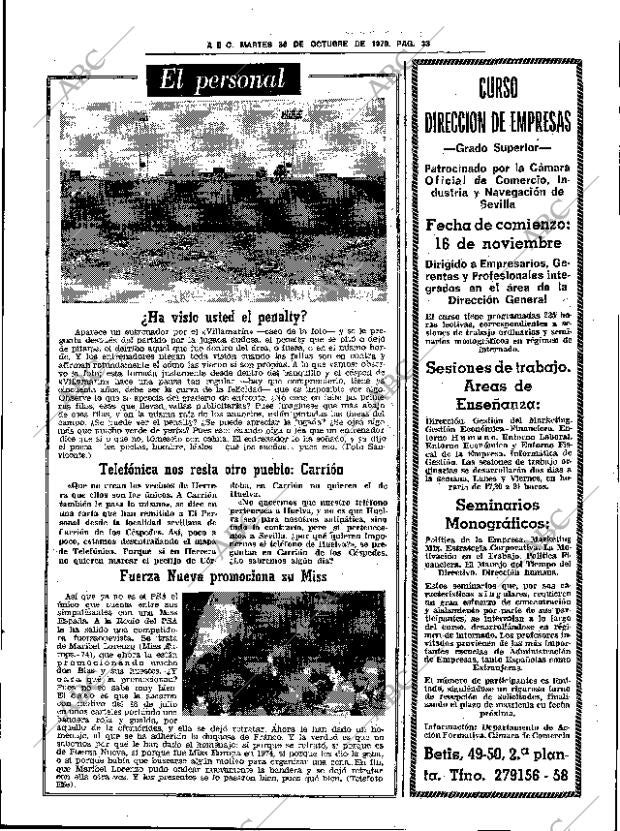 ABC SEVILLA 30-10-1979 página 49