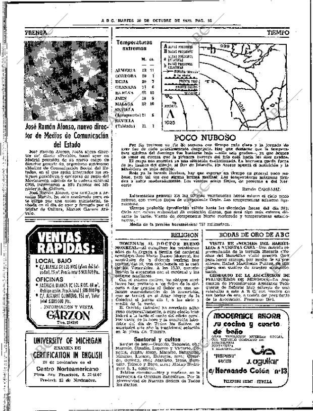 ABC SEVILLA 30-10-1979 página 52