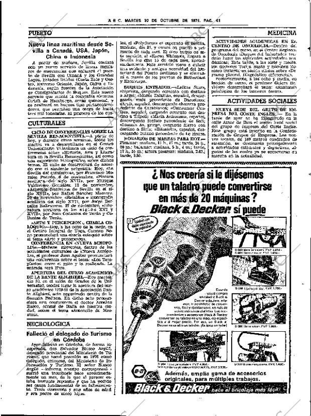 ABC SEVILLA 30-10-1979 página 57