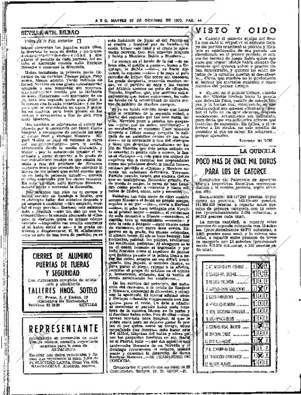 ABC SEVILLA 30-10-1979 página 60