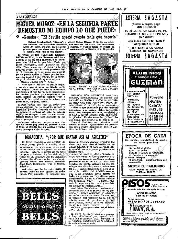 ABC SEVILLA 30-10-1979 página 61