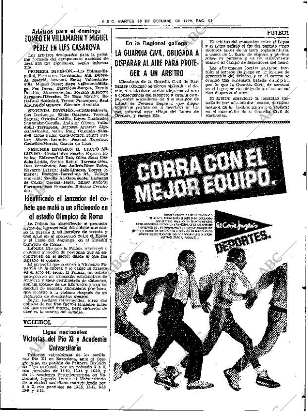 ABC SEVILLA 30-10-1979 página 69