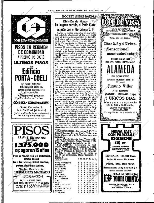 ABC SEVILLA 30-10-1979 página 72