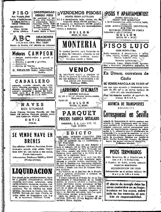 ABC SEVILLA 30-10-1979 página 84