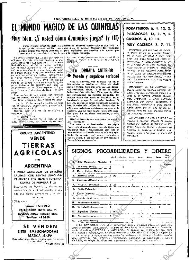 ABC MADRID 31-10-1979 página 66