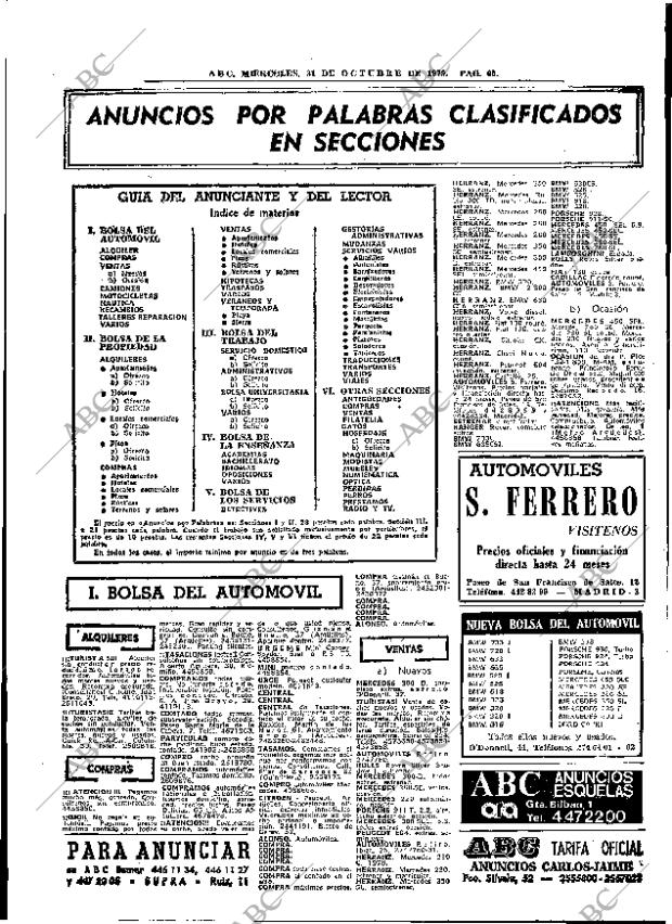 ABC MADRID 31-10-1979 página 77