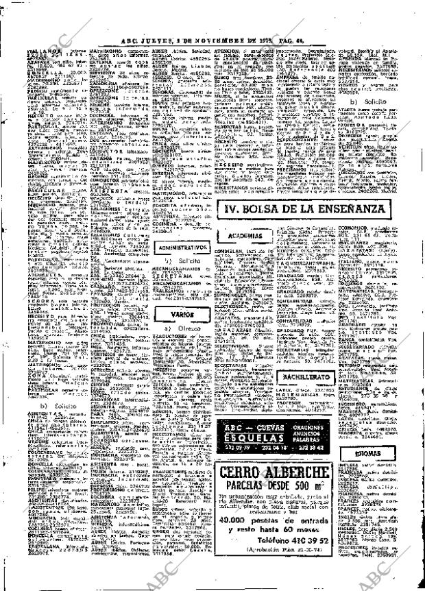 ABC MADRID 01-11-1979 página 72