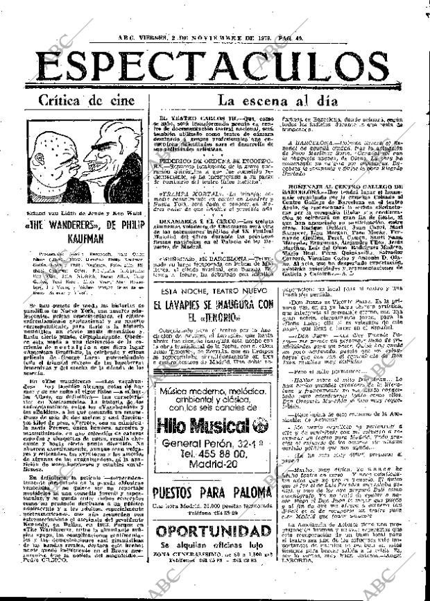 ABC MADRID 02-11-1979 página 61