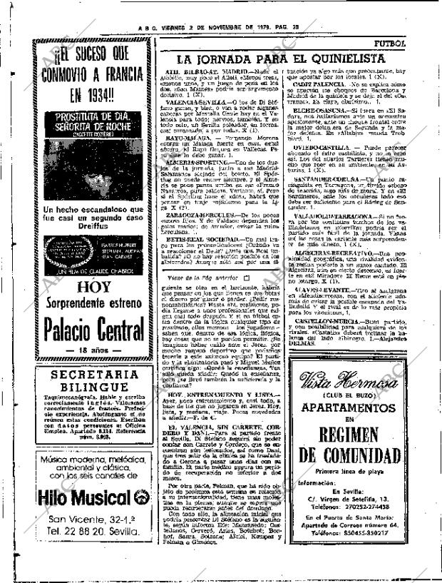 ABC SEVILLA 02-11-1979 página 40