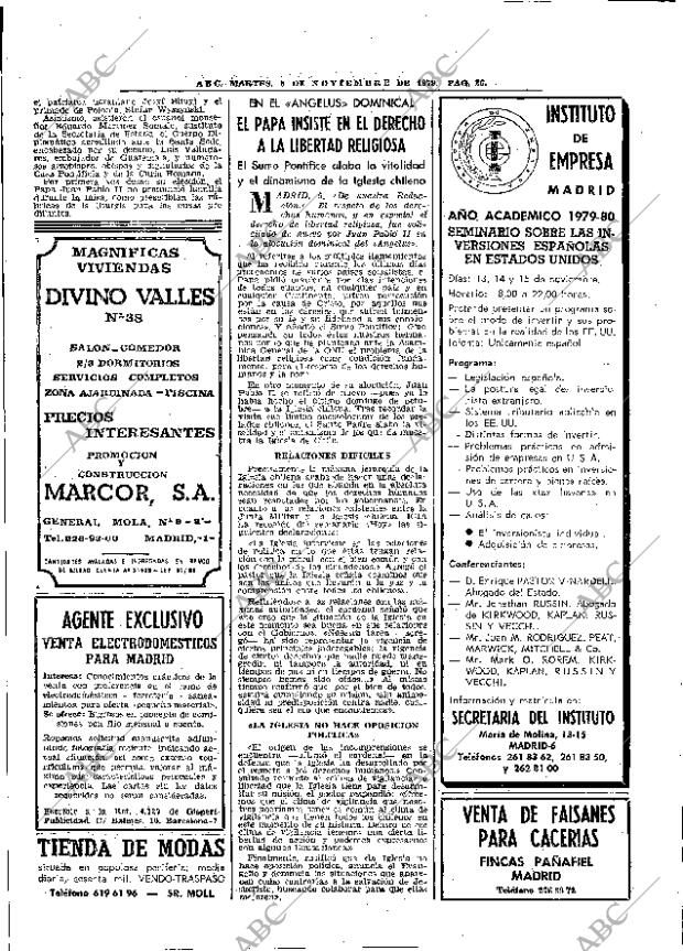 ABC MADRID 06-11-1979 página 46