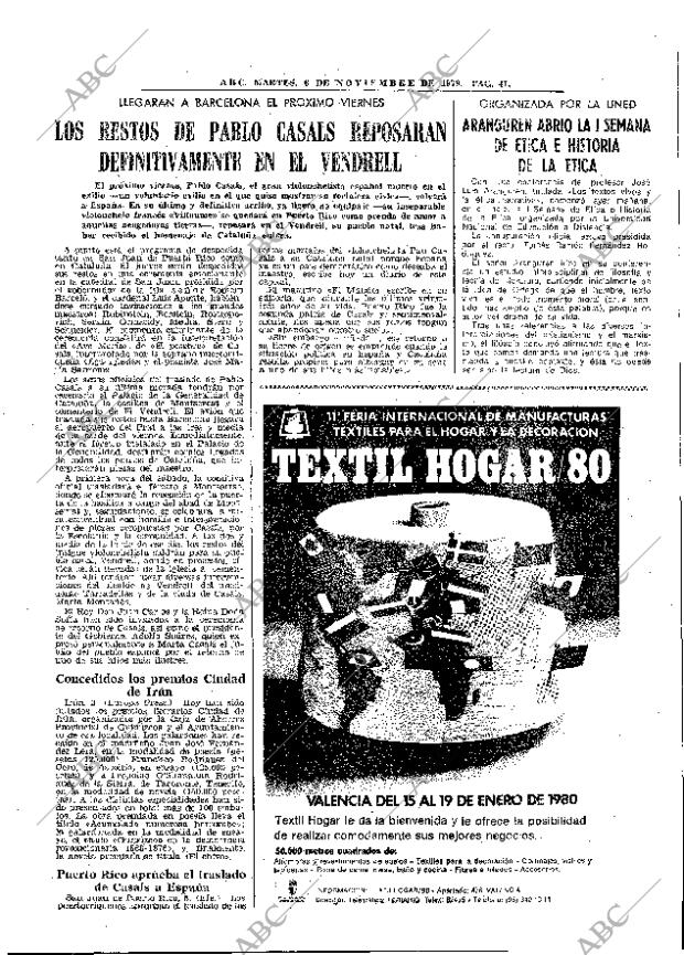 ABC MADRID 06-11-1979 página 61