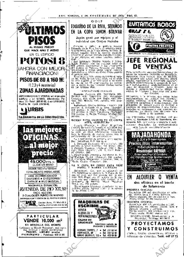 ABC MADRID 06-11-1979 página 82