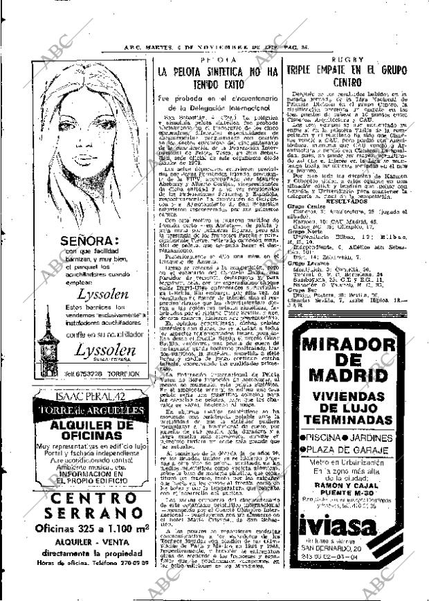 ABC MADRID 06-11-1979 página 86