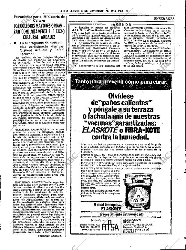 ABC SEVILLA 08-11-1979 página 45