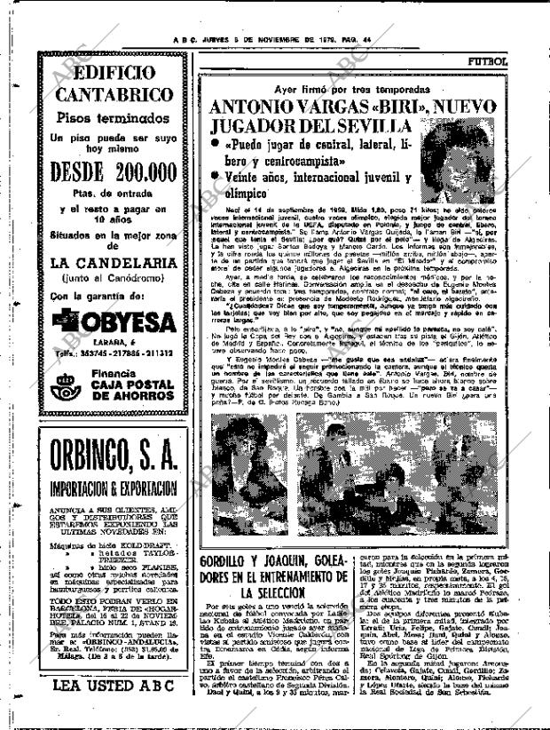 ABC SEVILLA 08-11-1979 página 54