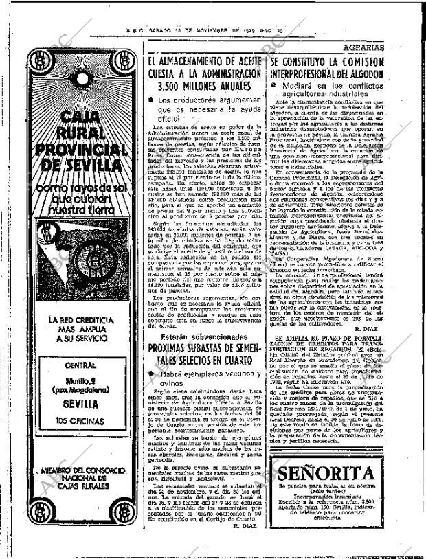 ABC SEVILLA 10-11-1979 página 32