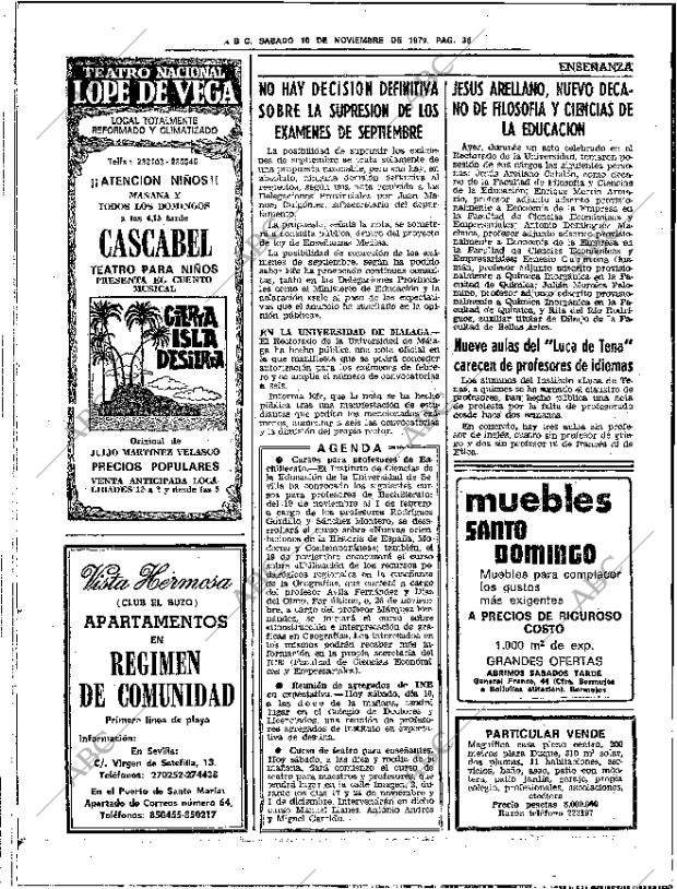 ABC SEVILLA 10-11-1979 página 48