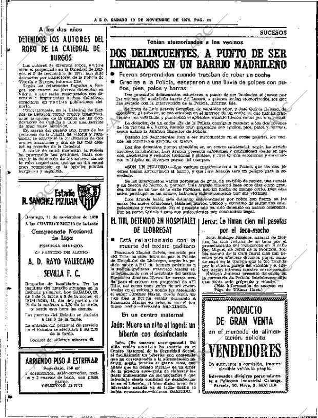 ABC SEVILLA 10-11-1979 página 56
