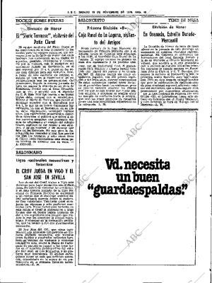 ABC SEVILLA 10-11-1979 página 61