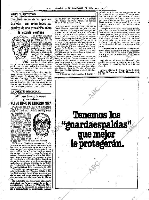 ABC SEVILLA 10-11-1979 página 63