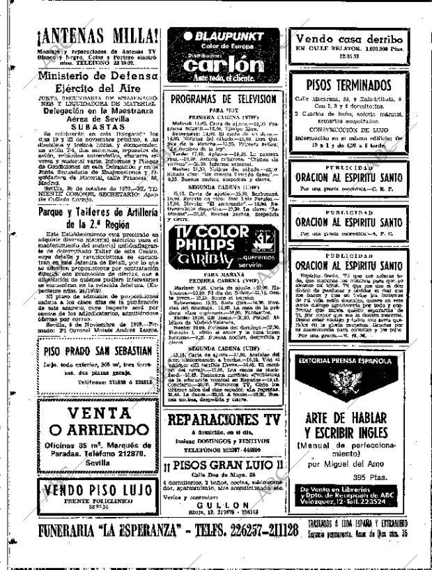 ABC SEVILLA 10-11-1979 página 74