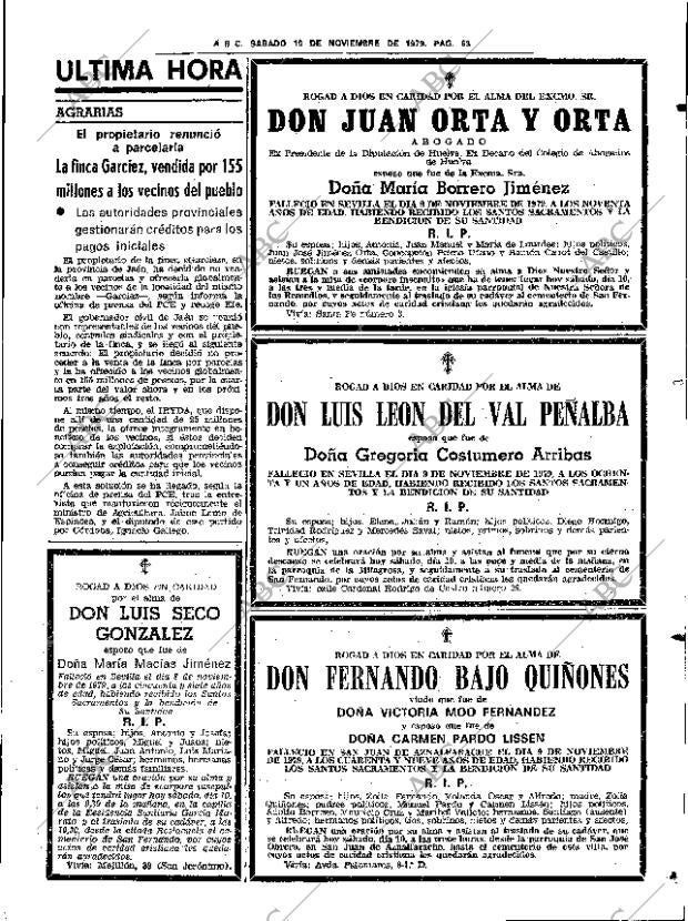 ABC SEVILLA 10-11-1979 página 75