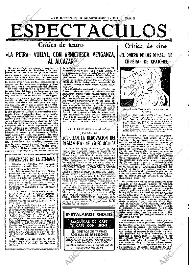 ABC MADRID 11-11-1979 página 67