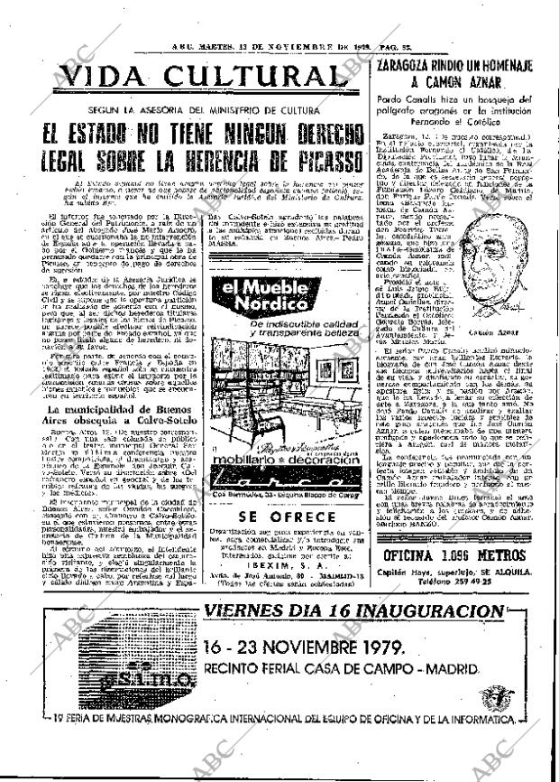 ABC MADRID 13-11-1979 página 45