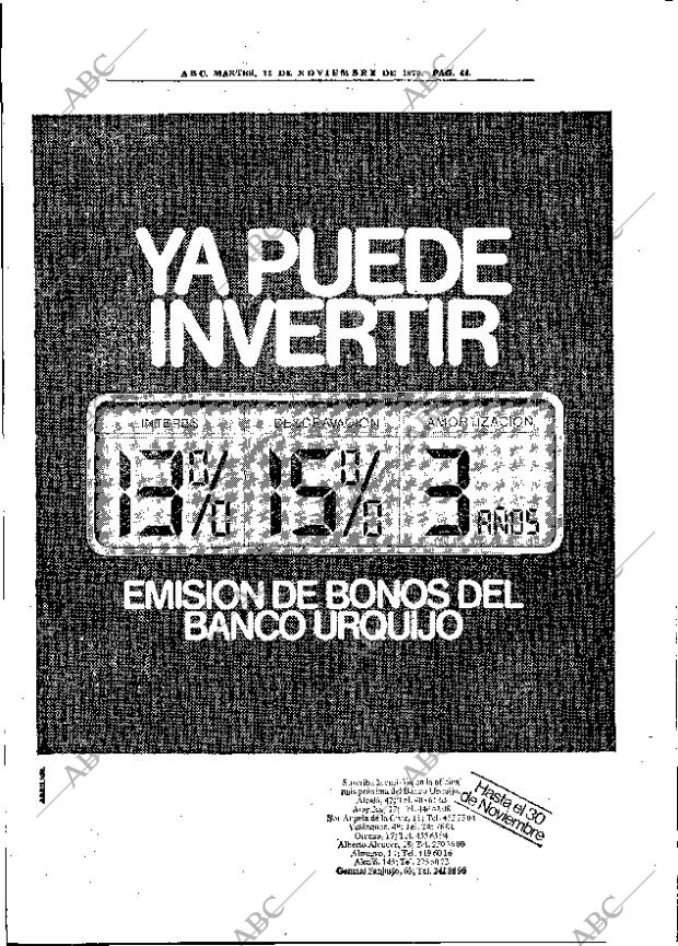 ABC MADRID 13-11-1979 página 56