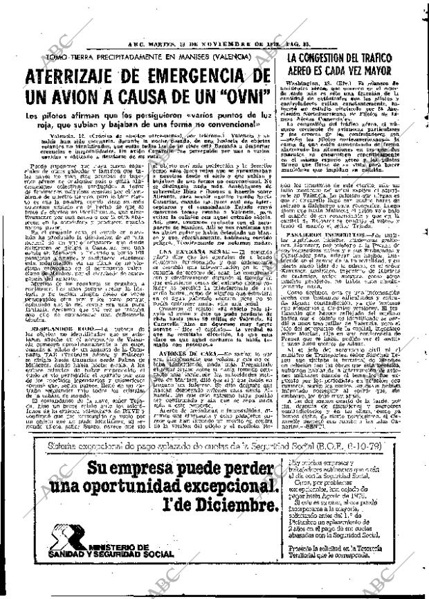 ABC MADRID 13-11-1979 página 65