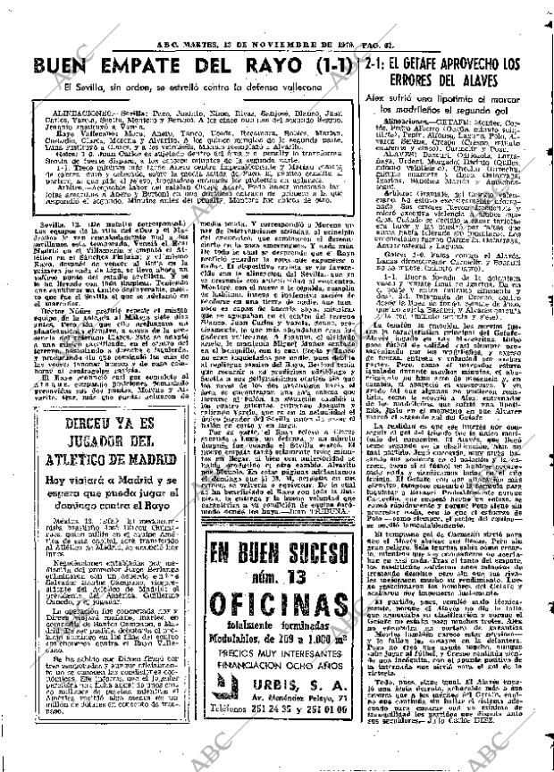 ABC MADRID 13-11-1979 página 73