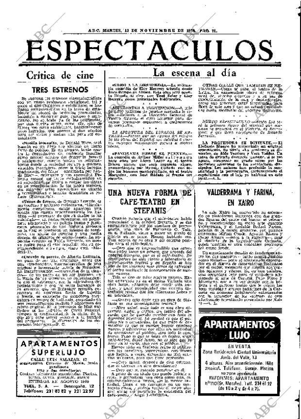 ABC MADRID 13-11-1979 página 83