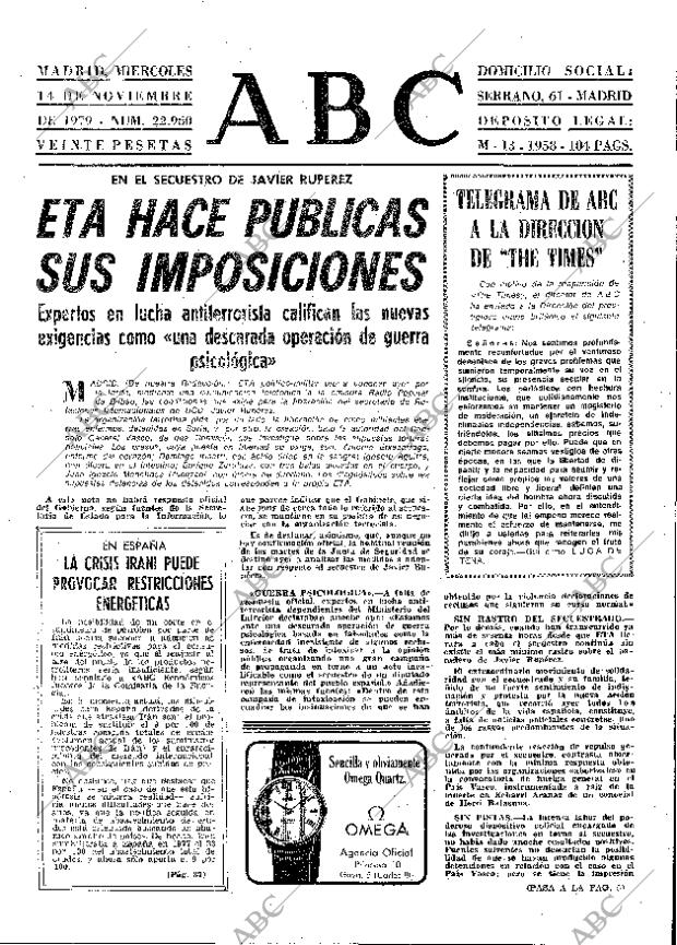 ABC MADRID 14-11-1979 página 13