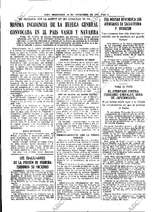ABC MADRID 14-11-1979 página 18