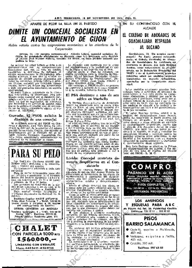 ABC MADRID 14-11-1979 página 23