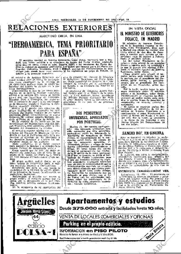 ABC MADRID 14-11-1979 página 26