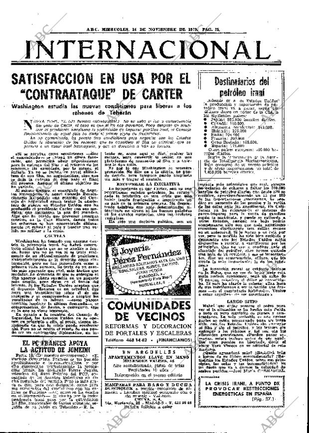 ABC MADRID 14-11-1979 página 27