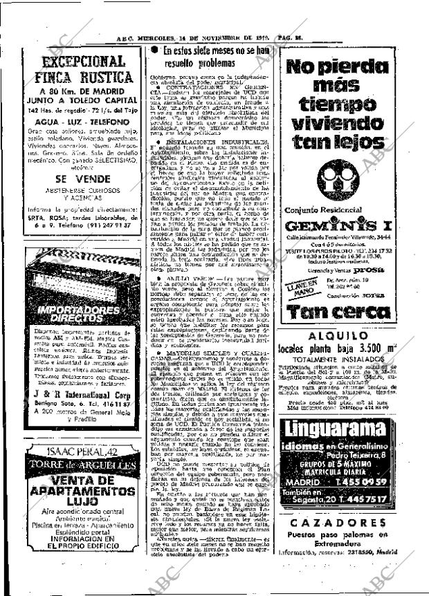 ABC MADRID 14-11-1979 página 40