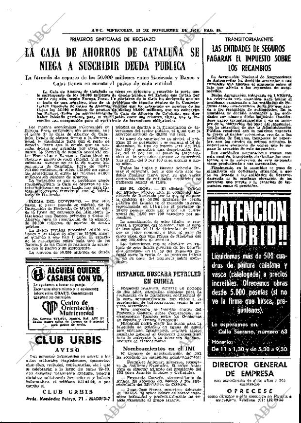 ABC MADRID 14-11-1979 página 51