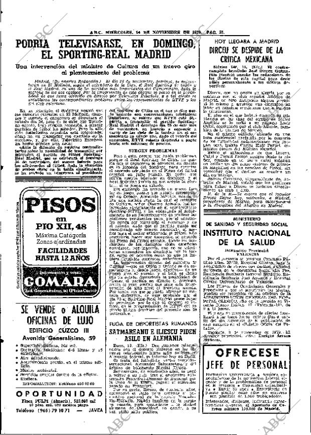 ABC MADRID 14-11-1979 página 62