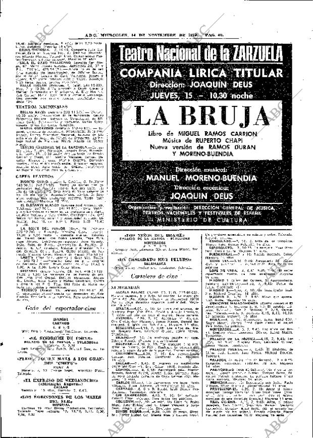 ABC MADRID 14-11-1979 página 72