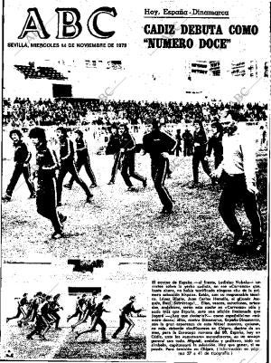 ABC SEVILLA 14-11-1979 página 1