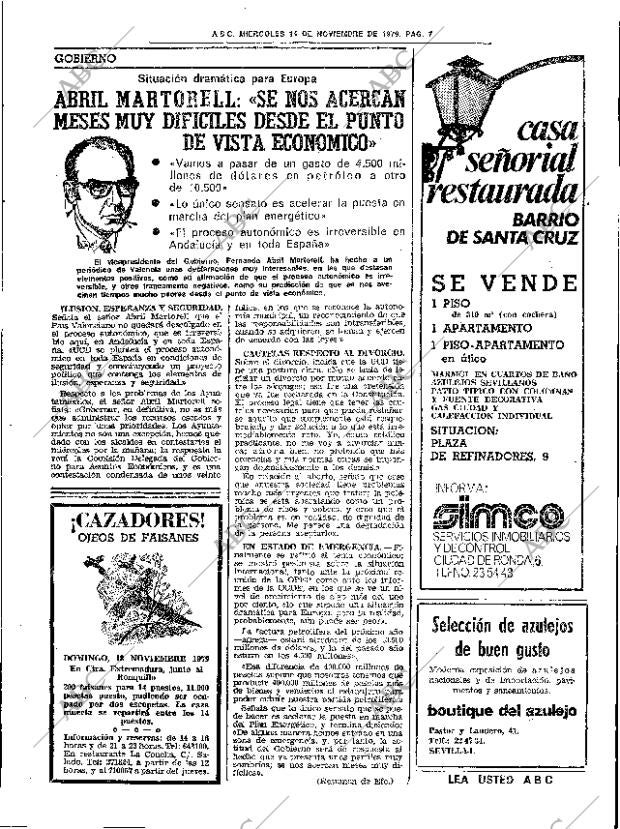 ABC SEVILLA 14-11-1979 página 19