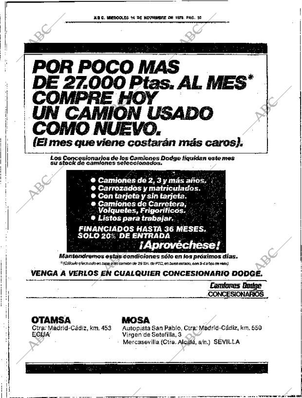 ABC SEVILLA 14-11-1979 página 22
