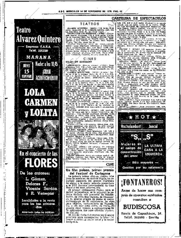 ABC SEVILLA 14-11-1979 página 54