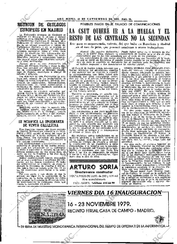 ABC MADRID 15-11-1979 página 47