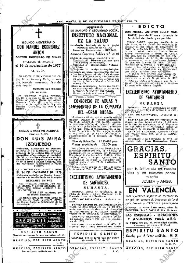 ABC MADRID 15-11-1979 página 94