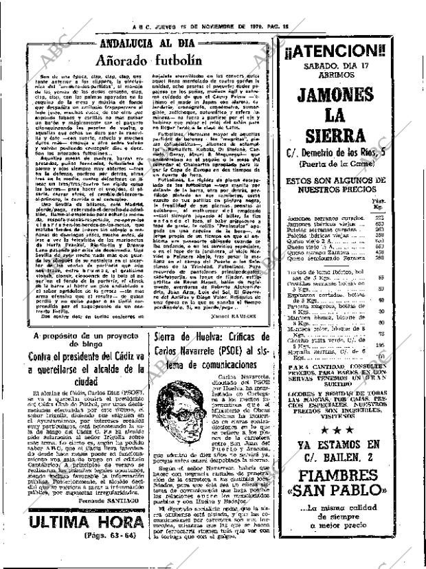 ABC SEVILLA 15-11-1979 página 23